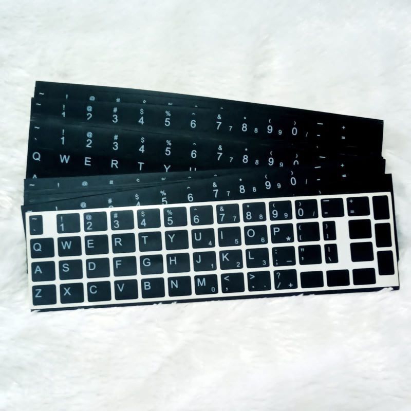 STIKER KEYBOARD LAPTOP TOSHIBA R73 R74