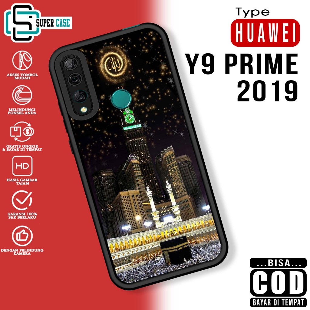 Case Hp For HUAWEI Y9 PRIME 2019 KBH SoftCase Glossy casing Handphone Silikon Glass