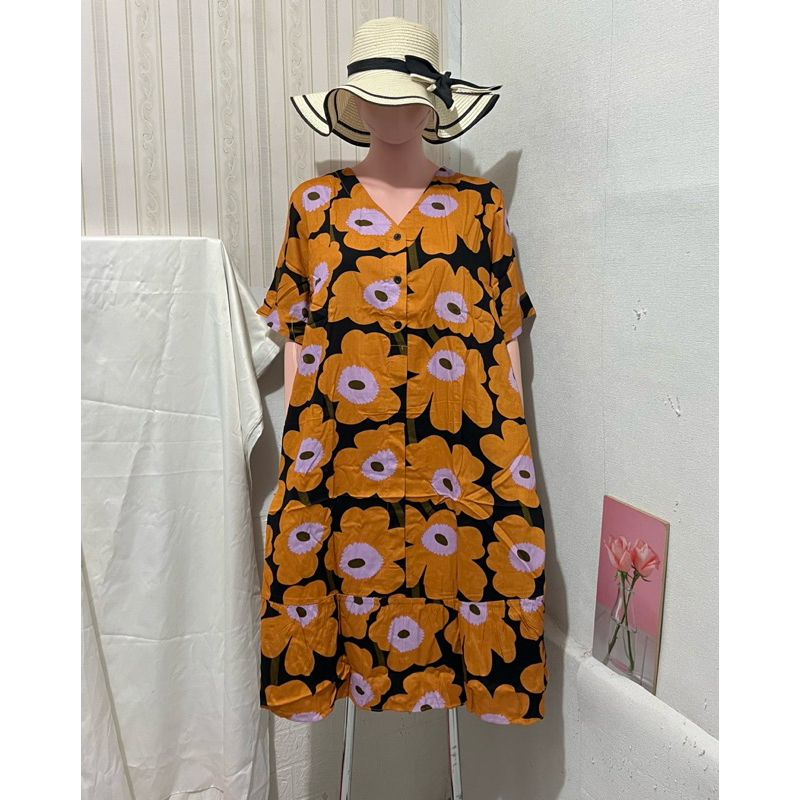 Daster Kartika Batik Leher V Susun Daster Susun Leher V Daster Ruffle Merek Kartika Batik Daster Vio