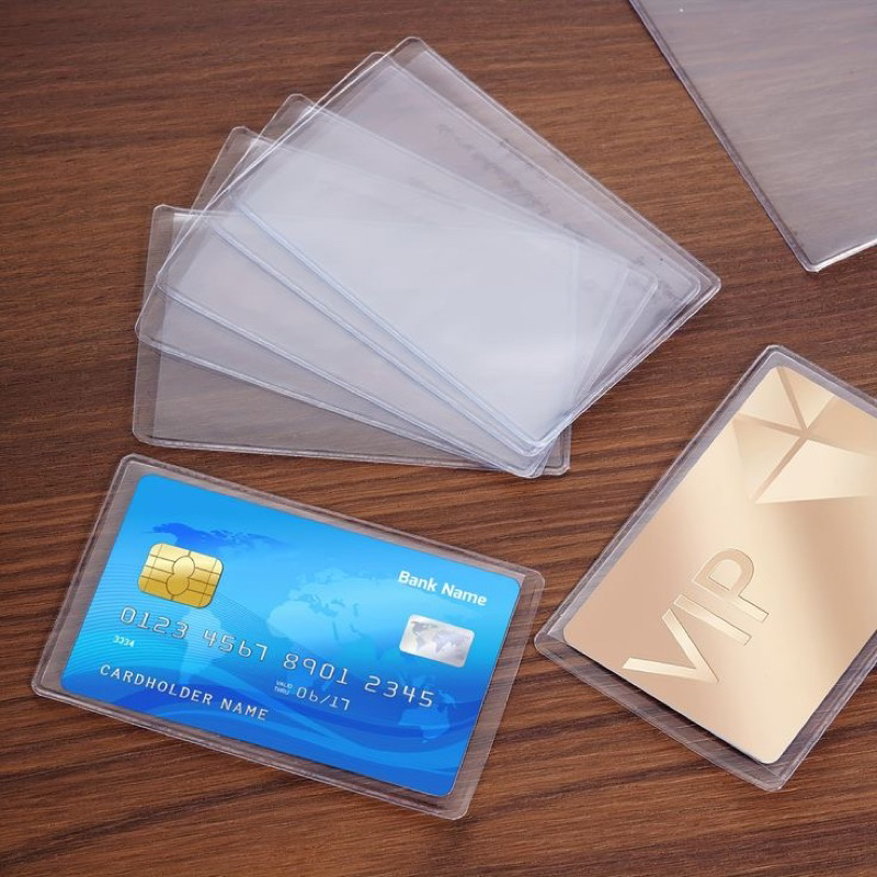 

Pelindung Kartu | ID Card Protector Sleeve | Plastik e-toll doff