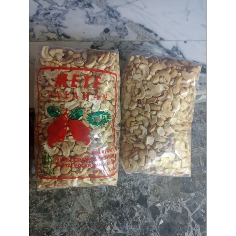 

mete patahan jg bnyak belah dua