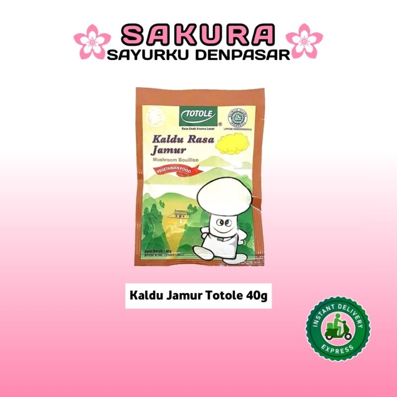 

Kaldu Jamur Totole 40g - SAKURA
