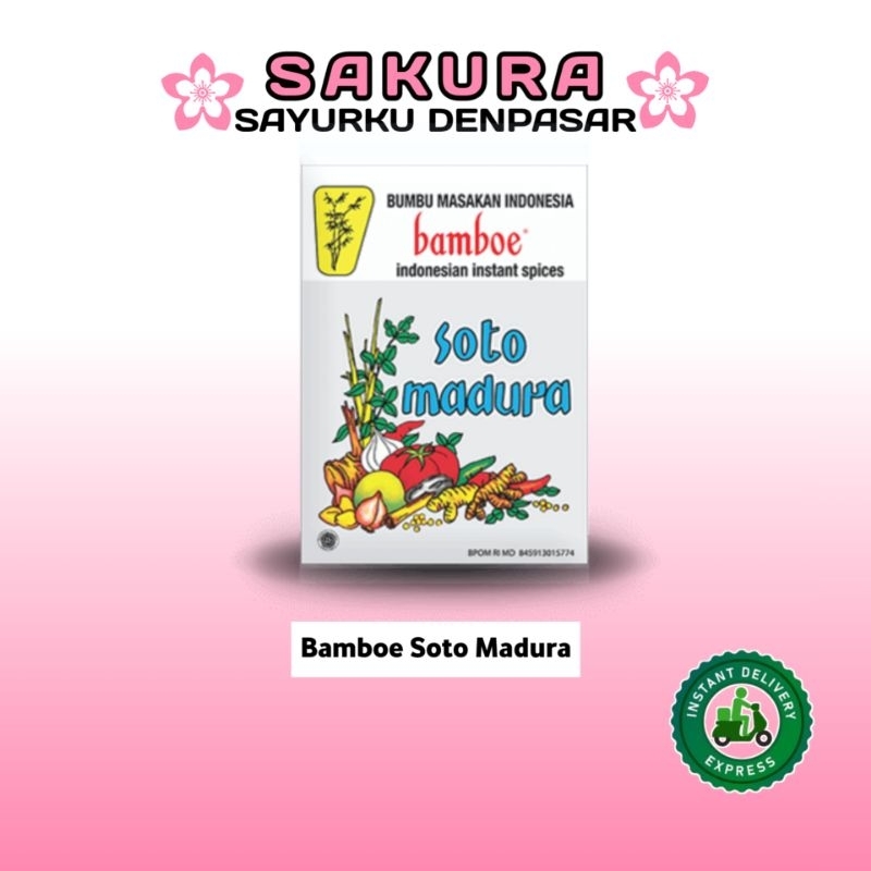 

Bumbu Masakan Soto Madura Bamboe - SAKURA