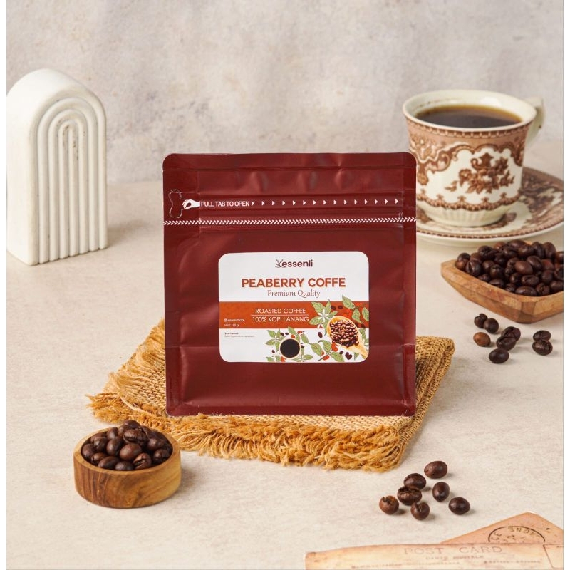 

MASTY Kopi Lanang Bubuk Robusta Premium/ Peaberry Robusta/Roasted Coffee