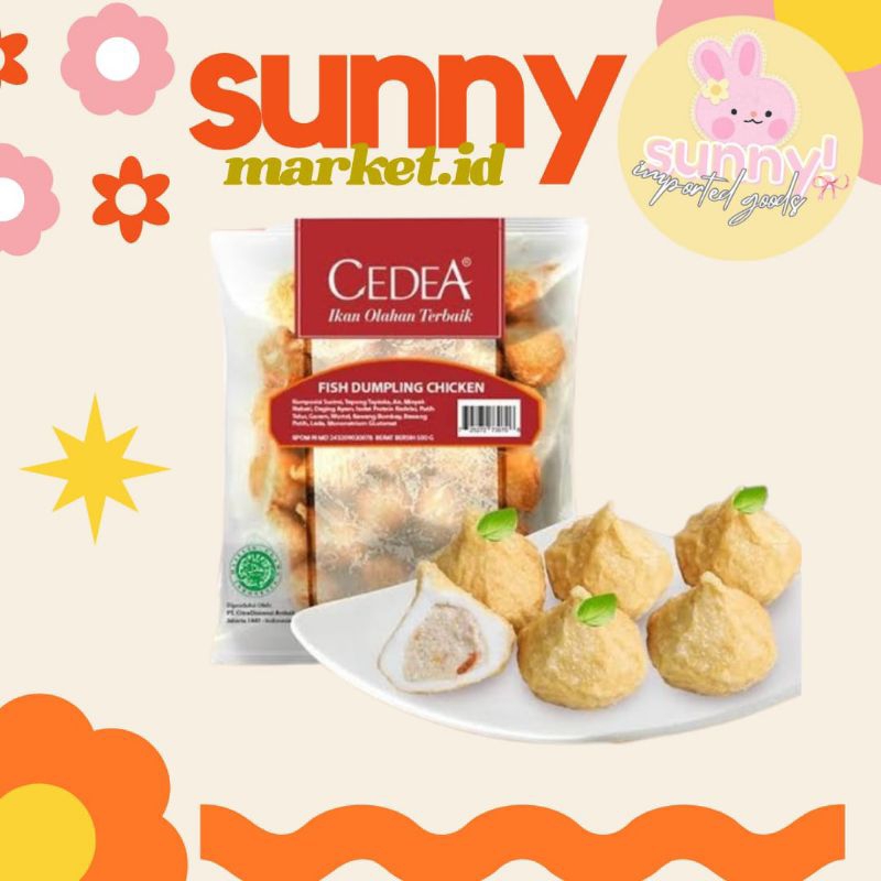 

SUNNYMARKET - CEDEA FISH DUMPLING CHICKEN AYAM 500 GR