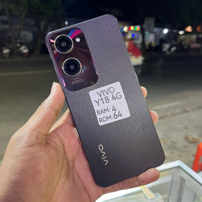 VIVO Y18 4G 4/64 fullset ORIGINAL stock 1 unit