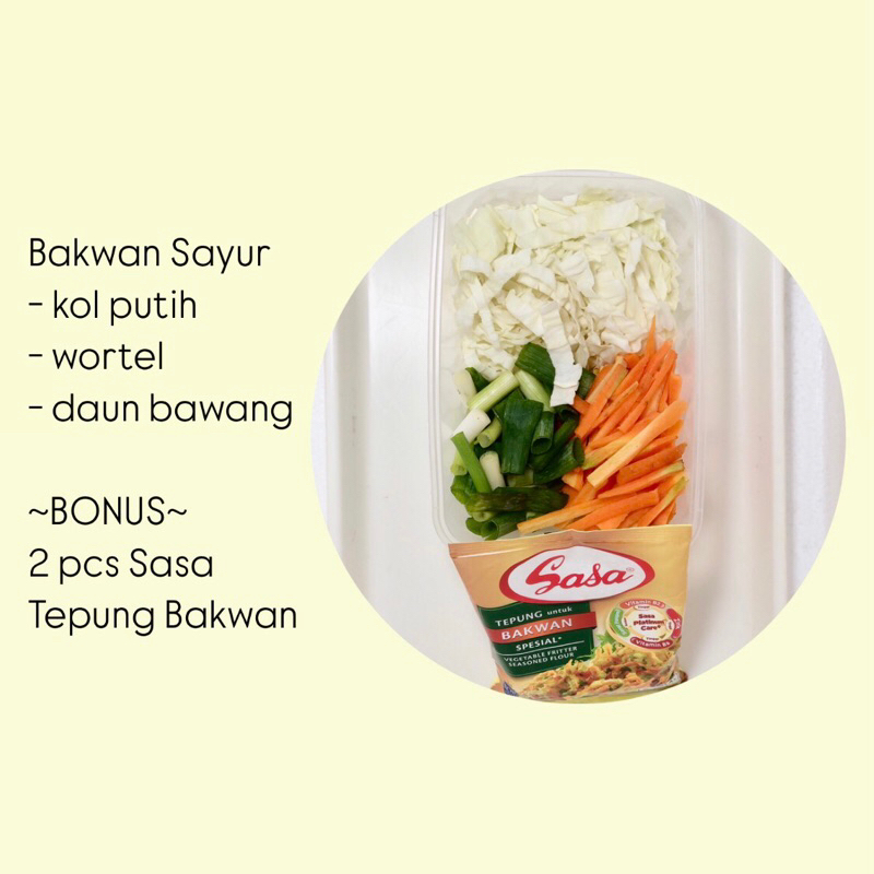 

SAYUR PACK - Bakwan Sayur