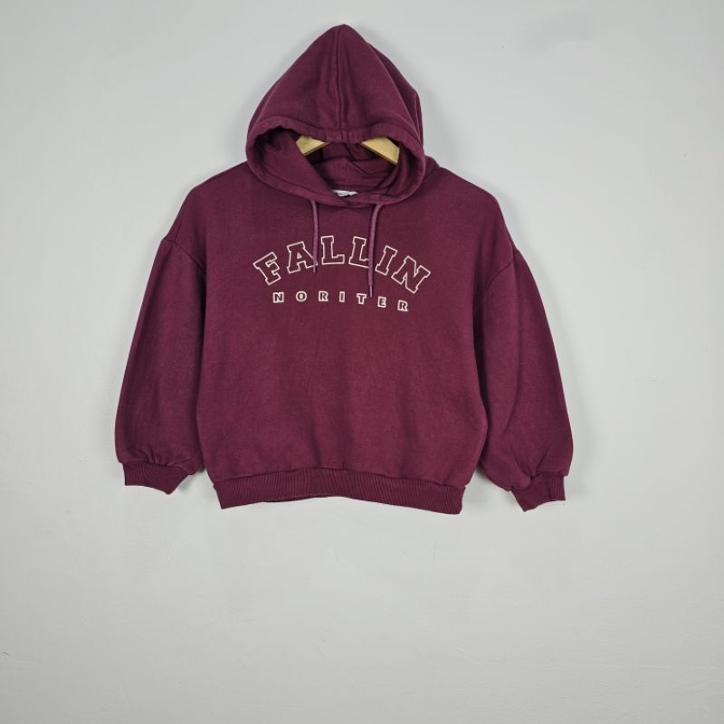 hoodie pullover jacket sweater crop oversize STYLE NORITER second preloved