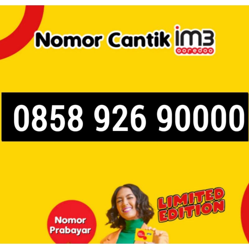 Nomor Cantik Indosat Im3 90000 Kwartet 0000