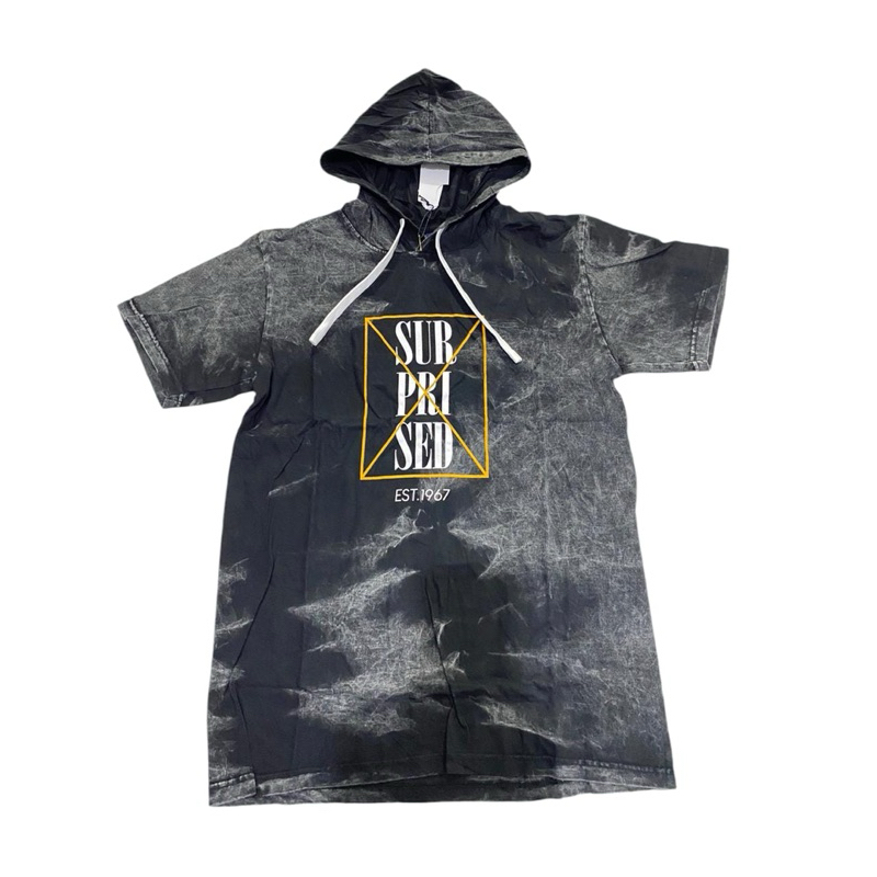 kaos hoodie pria lengan pendek baju kaos hoodie cowok