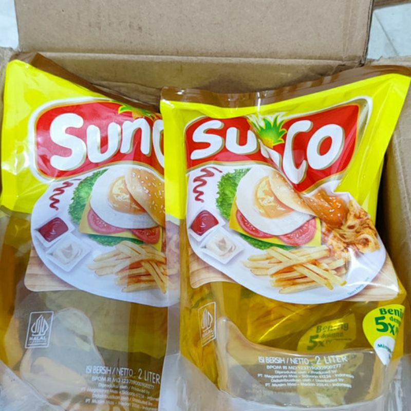 

MINYAK SUNCO 2 LT KEMASAN POUCH