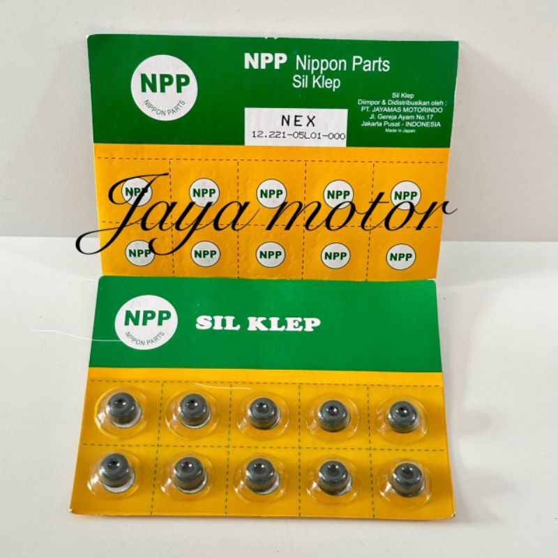 Sil klep seal klep Suzuki NEX Npp