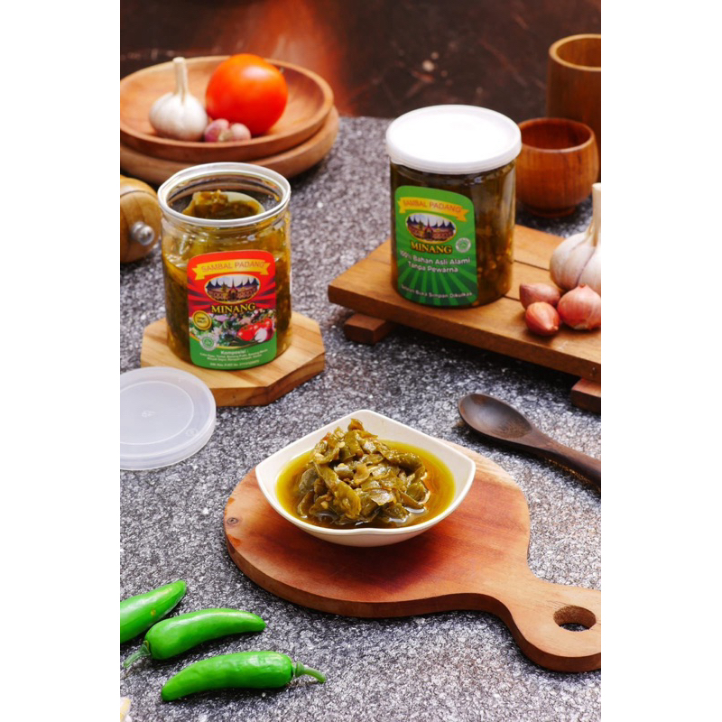 

Sambal Padang Minang Halal Hijau 290 Gr