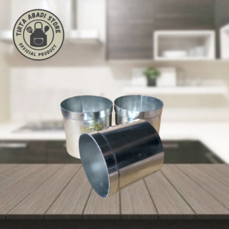 TAKARAN BERAS / LITERAN BERAS 1 LITER DAN 1/2 LITER  dan  2 LITER  STAINLESS STEEL