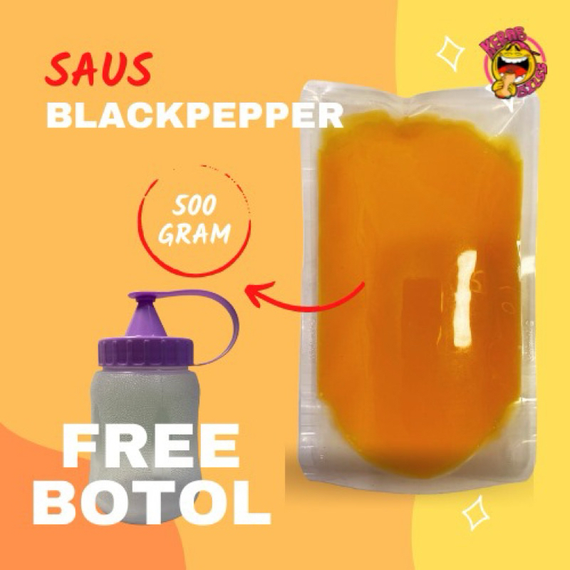 

Saus keju Cheese Sauce FREE BOTOL sauce