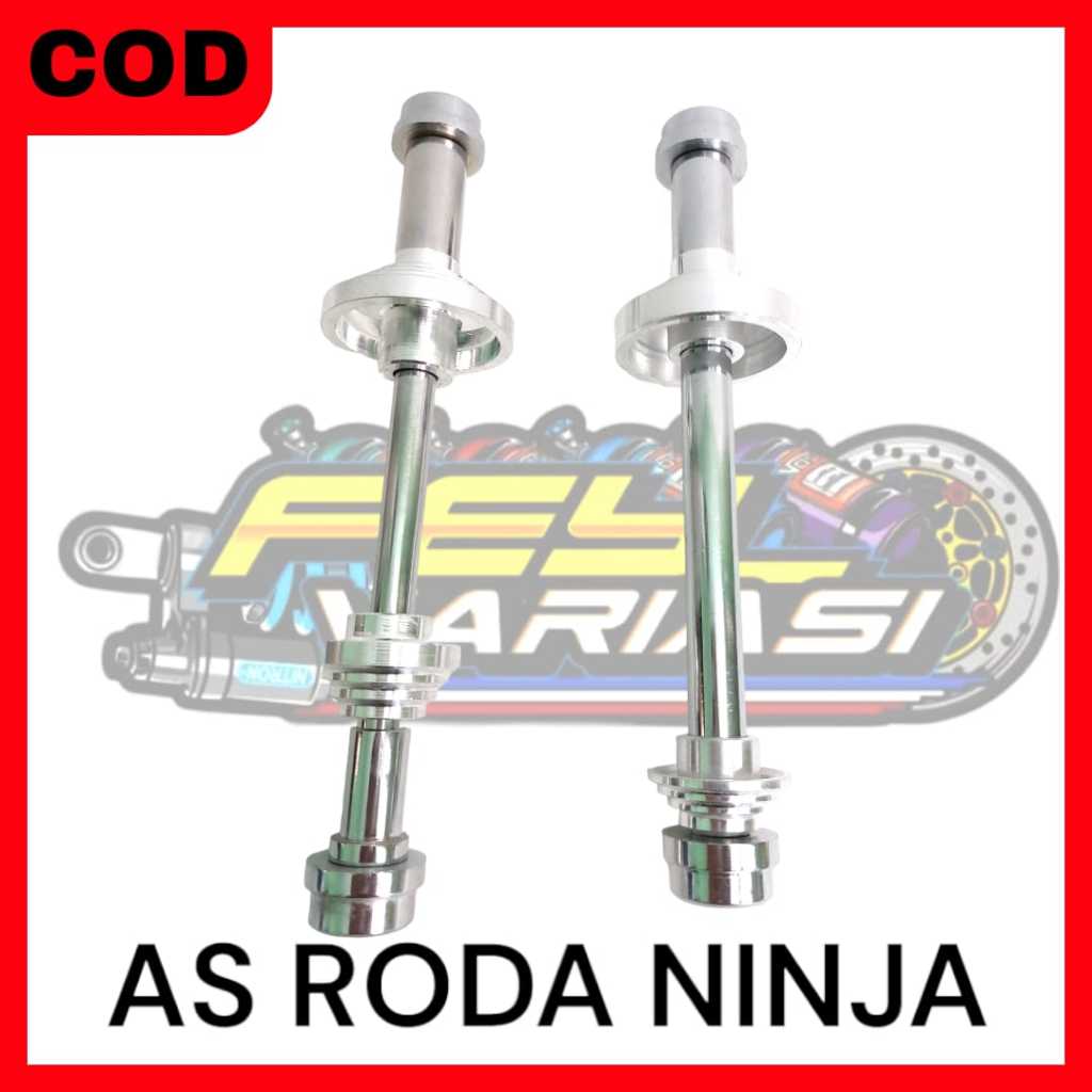 AS RODA DEPAN NINJA STAINLESS TROMOL NINJA CB GL MEGAPRO TIGER RX KING KLX D-TRACKER SET BOS TROMOL