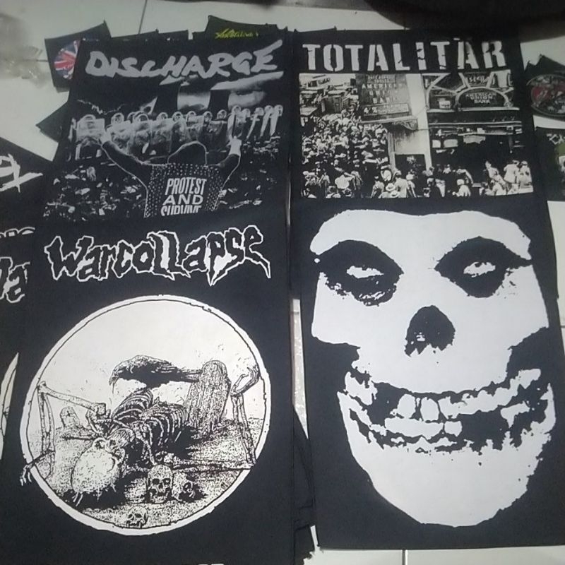 BACKPATCH BAND EMBLEM PUNGGUNG
