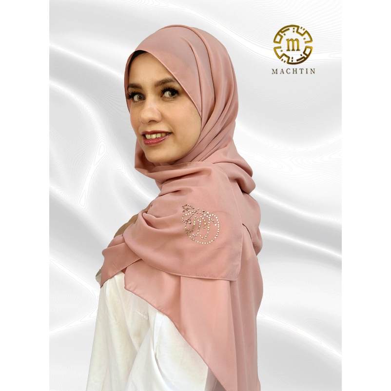 Pashmina Arabian Chiffon - Pashmina Misty Rose Machtin Hijab