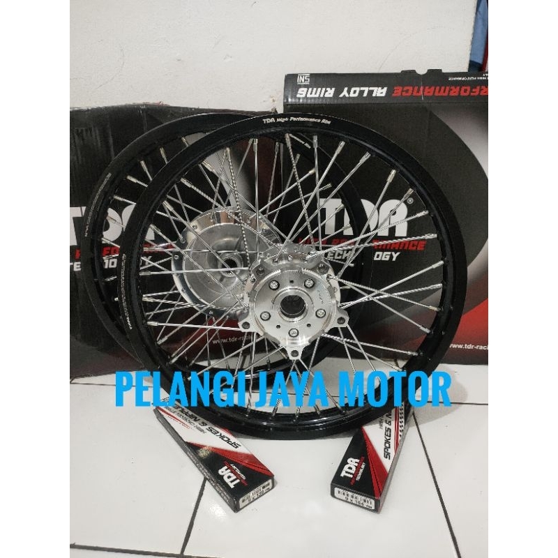 Paketan Velg TDR Motor Nmax New /Nmax Old  Velg  TDR Ring 17  Ukuran 140x160/17 / Velg Tromol jari  