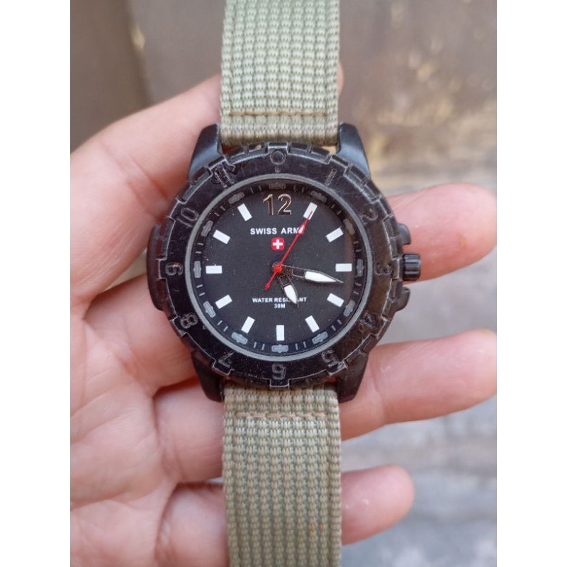 jam tangan SA dhc ala luminox style second bekas