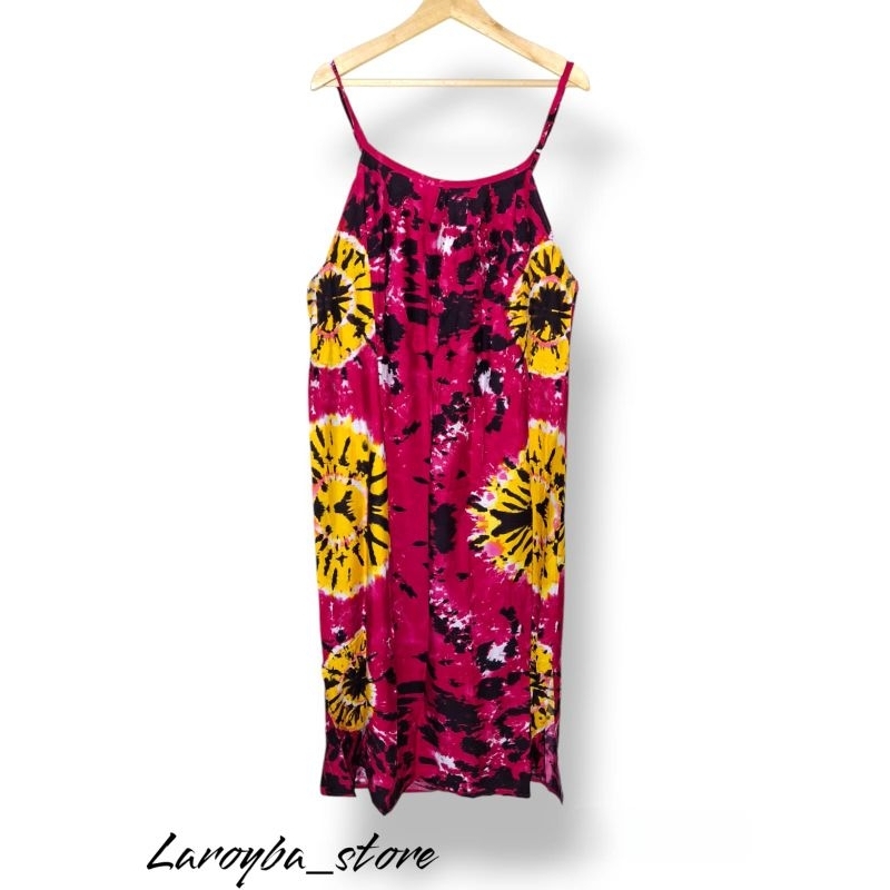 Daster lobek pangjang/Daster tali satu panjang/Daster lobek rayon