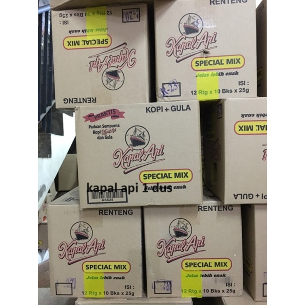 

Kopi Kapal Api Special Mix 120 Sachet x 25g