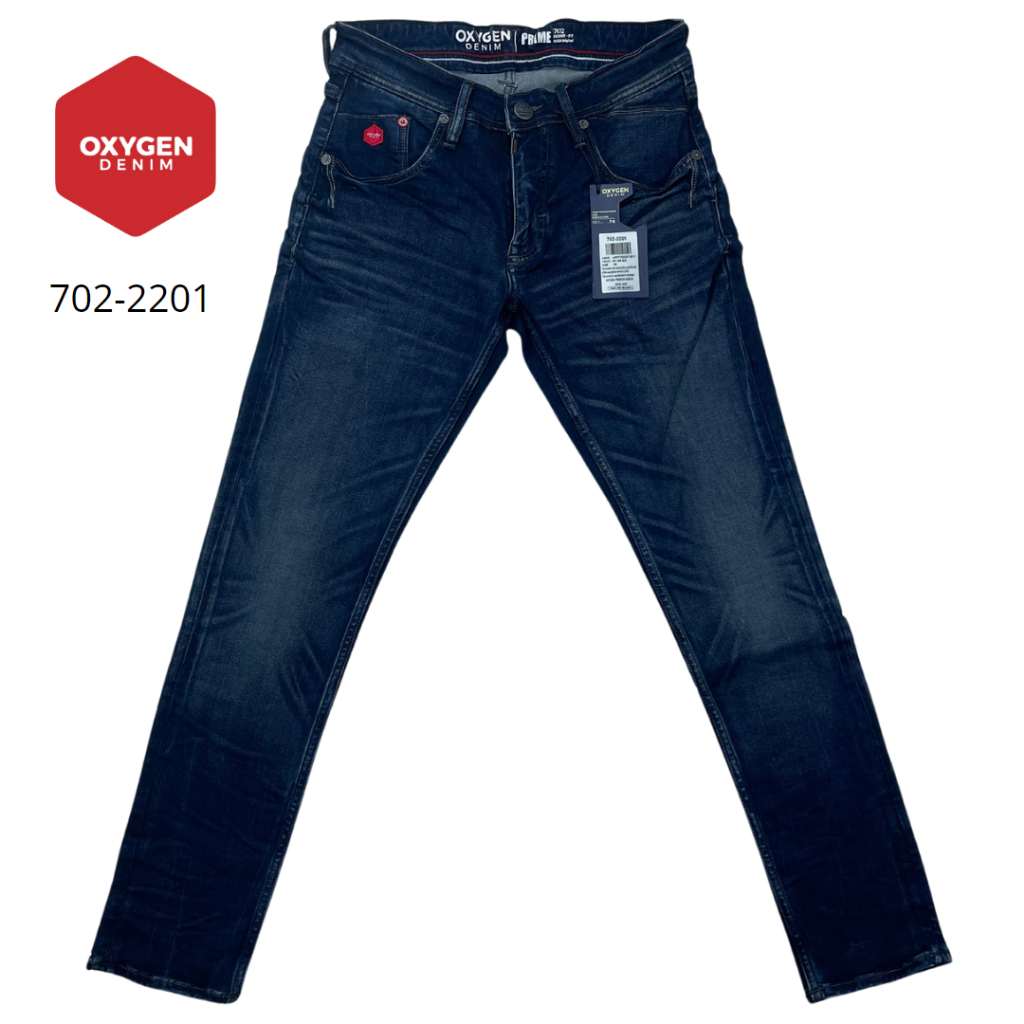OXYGEN DENIM (702-2201) Celana Oxygen Skinny Fit - Prime Core Seasonal