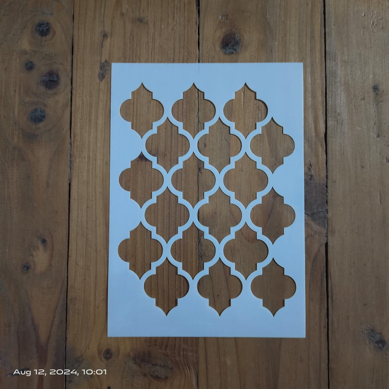 

Stencil Lantern