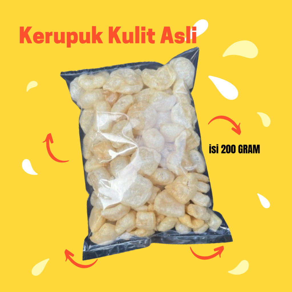 

Kerupuk Rambak Kulit Sapi Asli Dorokdok