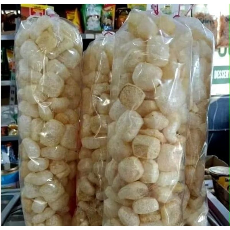 

Krupuk Rambak Krupuk Sapi Putih Premium 1 BAL kecil Gurih HALAL