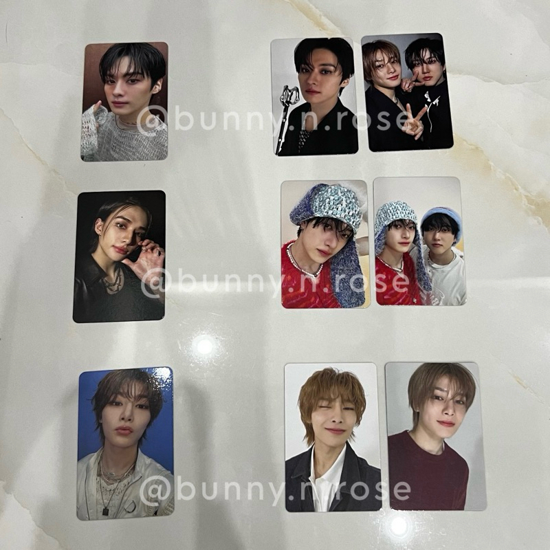 STRAY KIDS ATE Photocard Bang Chan Lee Know Changbin Hyunjin HAN Felix I.N Chk Chk Boom Accordion Le