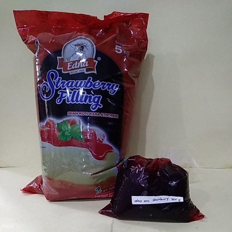 

EDNA ECONOMI/FILLING STRAWBERRY REPACK 1KG / STROBERI