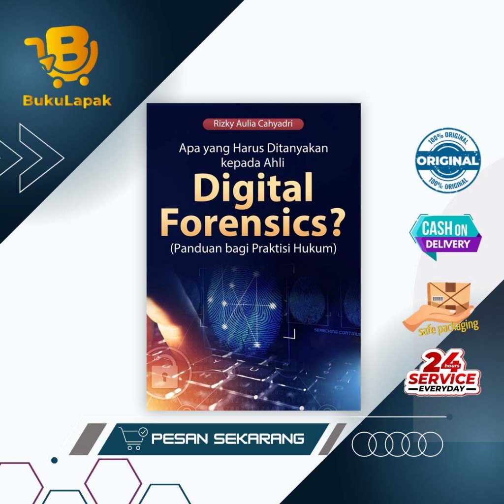 Buku Apa Yang Harus Ditanyakan Kepada Ahli Digital Forensics - HVS 70 - Deepublish