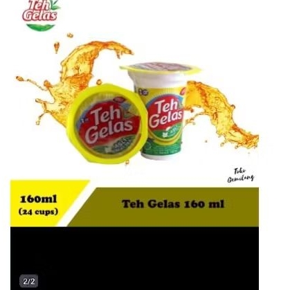 

Teh gelas 24 cup 160ml per pcs