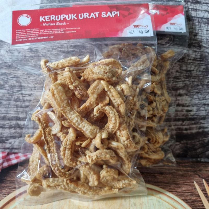 Kerupuk Urat Sapi 50 g