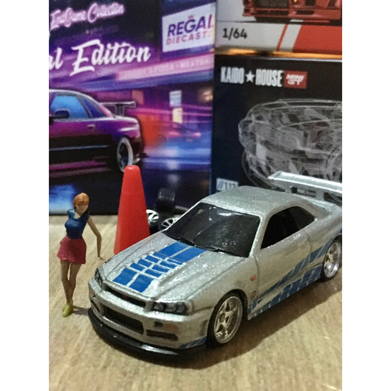 Hot wheels Nissan Skyline GT-R34 paul
