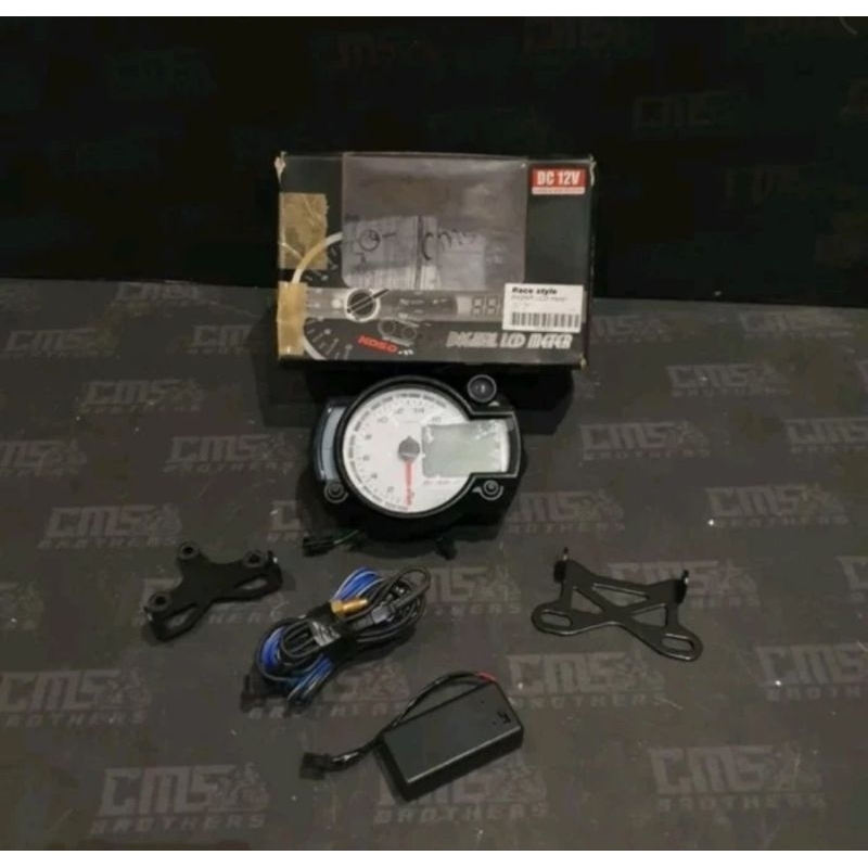 Speedometer Kilometer digital Led meter Koso RX2NR Race Style Original koso