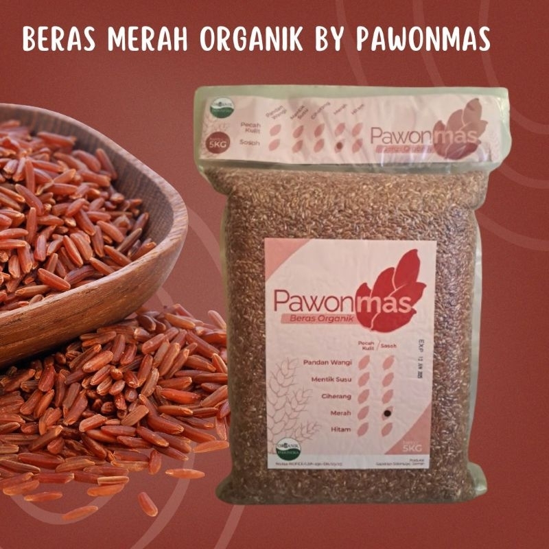 

Beas Merah Organik by Pawonmas 5 Kg - New Product Expired Juni 2025