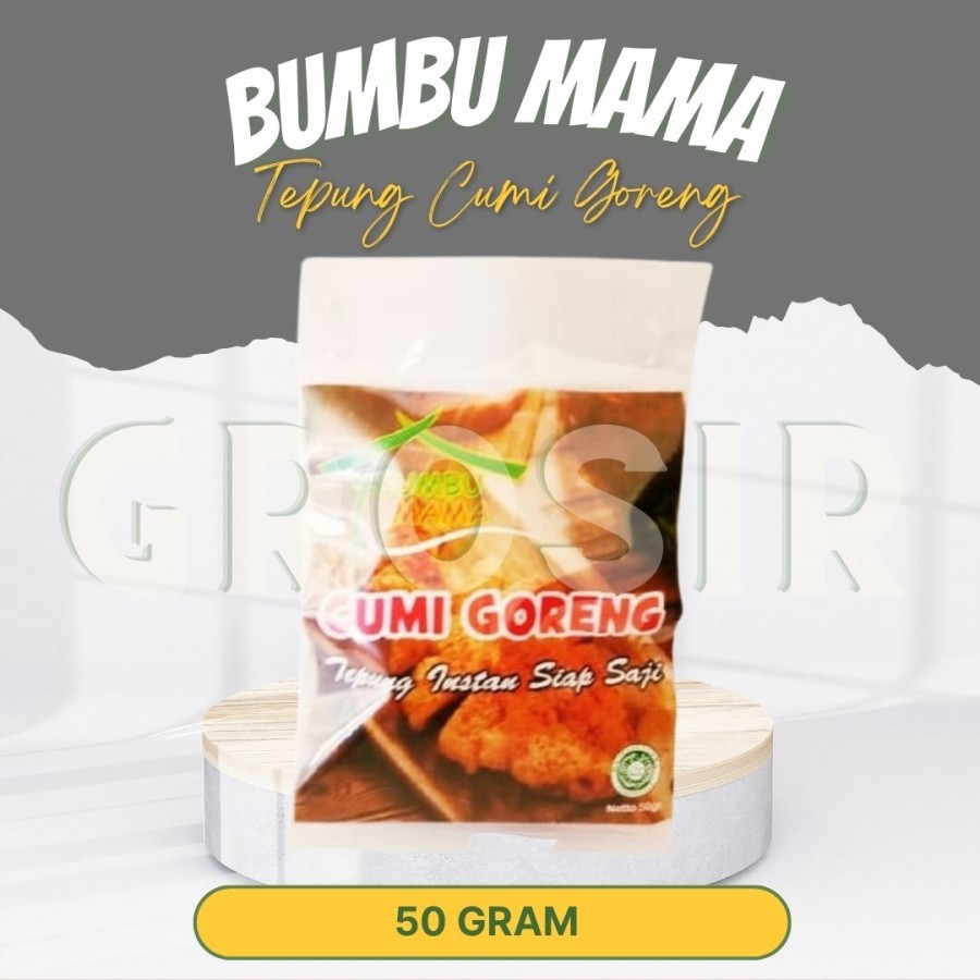 

Tepung Instan Siap Pakai / Bumbu Mama / Tepung Cumi Goreng / Bumbu Masak / Halal