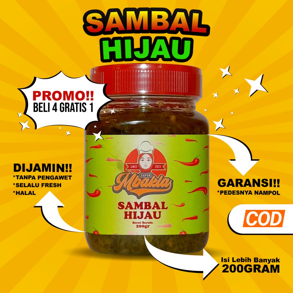 

Sambal Hijau By Dapur Mbakla