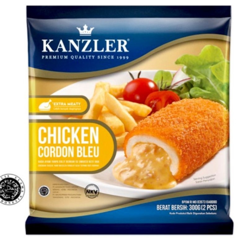 

Kanzler Chicken Cordon Bleu 300gr