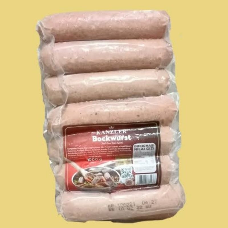 

Kanzler Sosis Bockwurst 1000gr