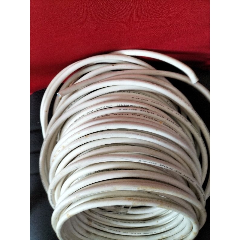 Kabel nym 3x2.5 Qions sepuhan / kabel listrik NYM 3 x 2.5