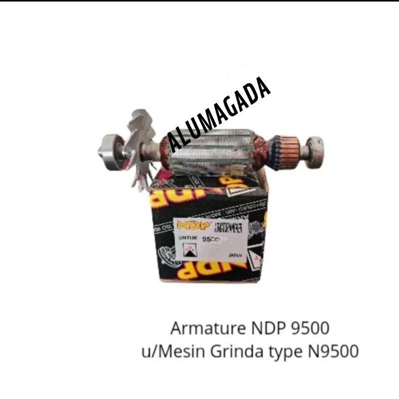 ALUMAGADA ARMATURE NDP 9500 UNTUK MESIN GRINDA TYPE N9500