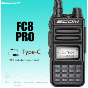 HT SCOM FC8 PRO HT DUAL BAND TERBARU