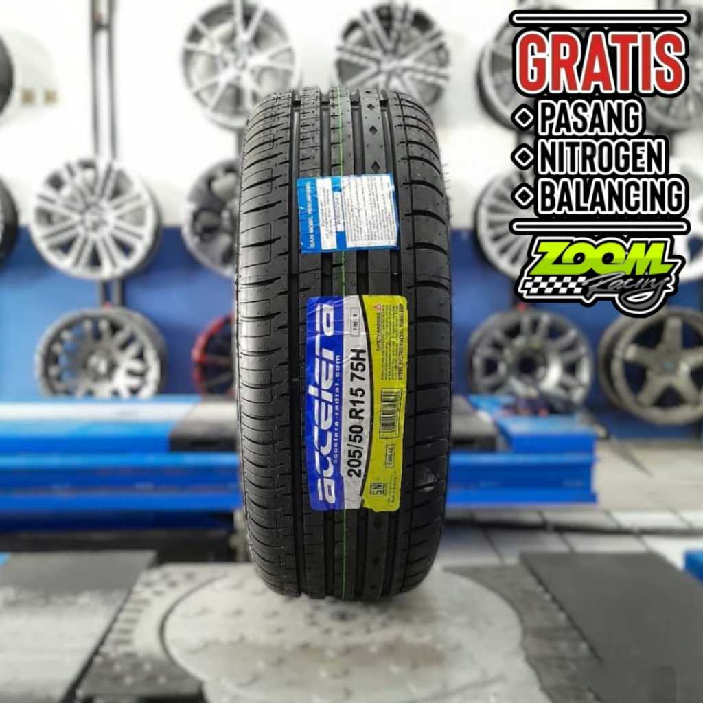 Ban Mobil Standar Racing Tapak Lebar Ring 15 ACCELERA PHI-R 205 50 R15