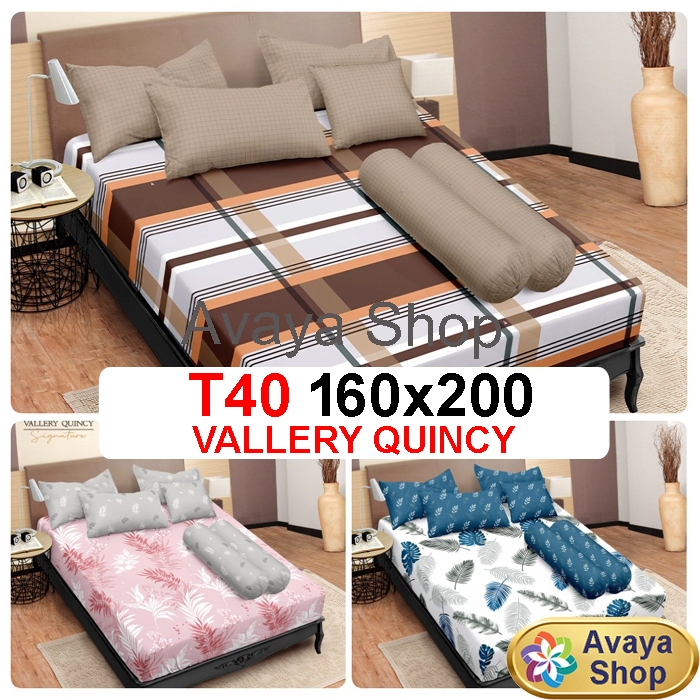 SPREI VALLERY 160x200 TINGGI 40 / SPREI VALLERY QUEEN TINGGI 40/ SPREI VALLERY SIGNATURE 160x200