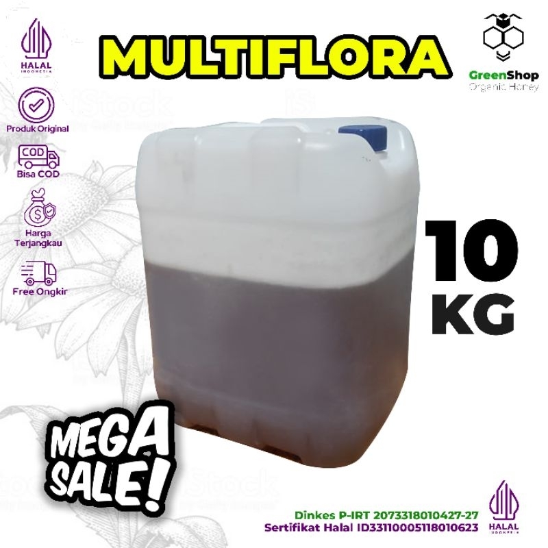 

Grosir Termurah Madu Multiflora Super [ 10kg ] 100% Raw honey