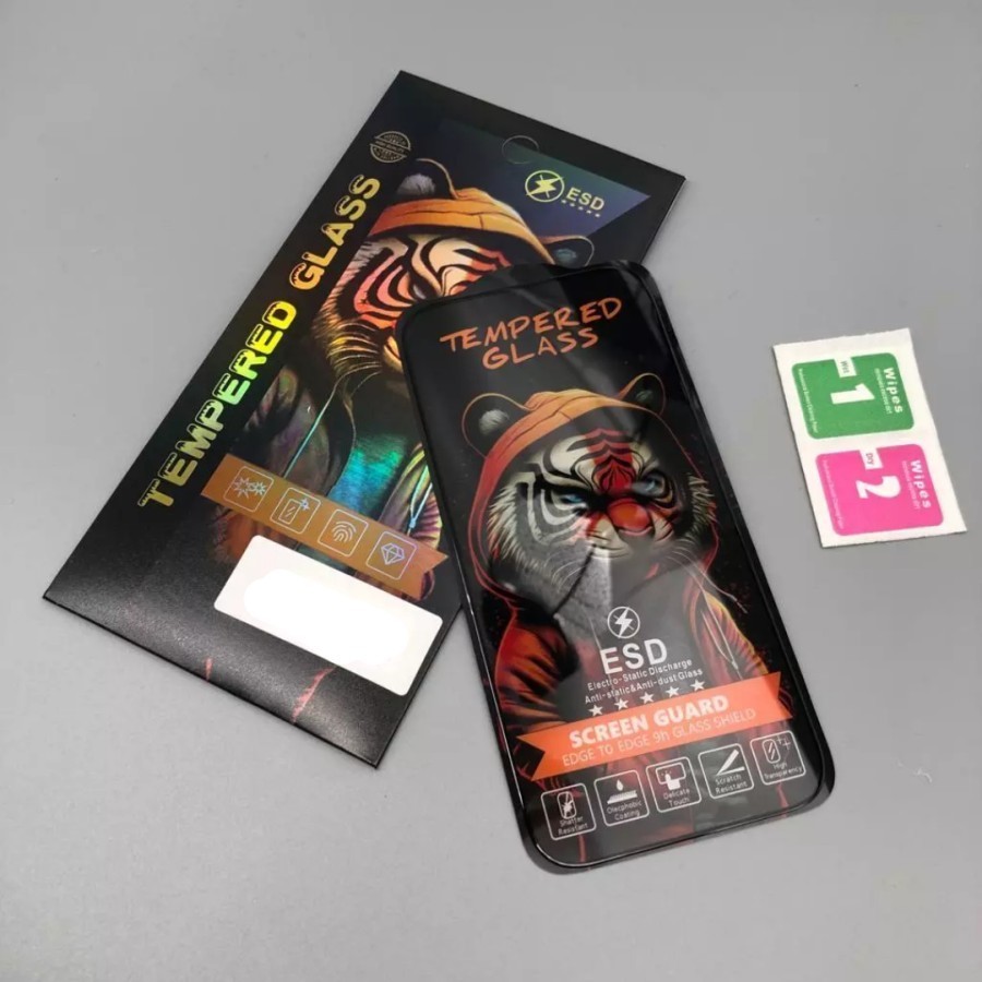 {PAH} [NOKIA] Tempered Glass Anti Static ESD Clear Nokia C12/Nokia C12 Pro/Nokia C12 Plus/Nokia C22/