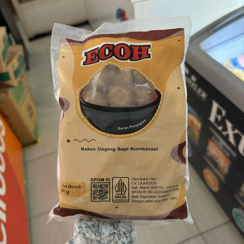 

Bakso Sapi Ecoh Lilafood 500gr